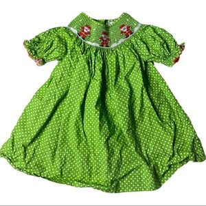 Smocked or Not Christmas dress size 5